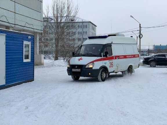 В Красноярске работают два мобильных пункта скорой помощи