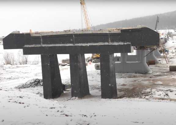 В Усть-Куте Иркутской области скоро завершат ремонт разрушенного моста