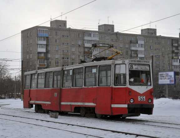В Омске сократили маршрут трамвая №8 из-за аварии