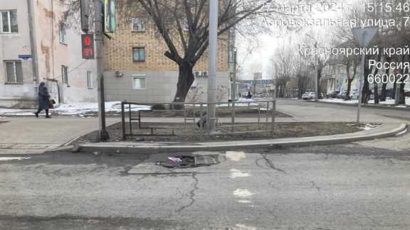На 260 дорогах Красноярска обнаружили ямы после зимы