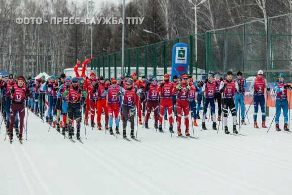 В Томске состоялся лыжный марафон