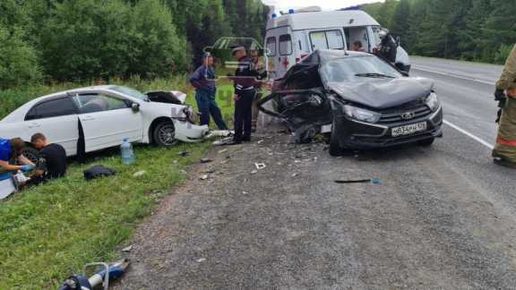 В ДТП на трассе в Красноярском крае погиб человек