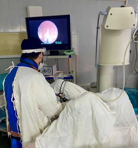 Для омской больницы приобрели современный хирургической аппарат