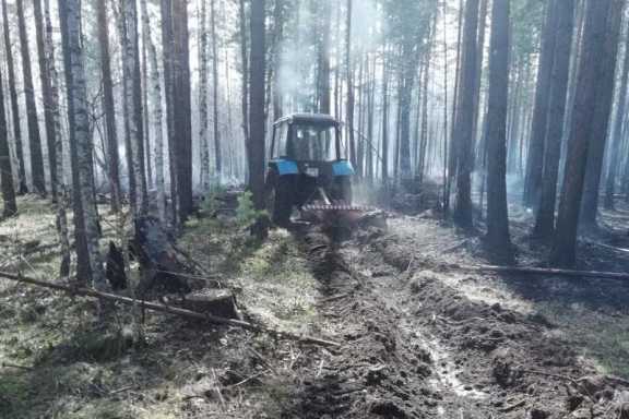 За последние сутки в Иркутской области потушили 4 лесных пожара