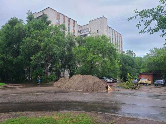 В городе-спутнике Красноярска идёт капитальный ремонт водопровода