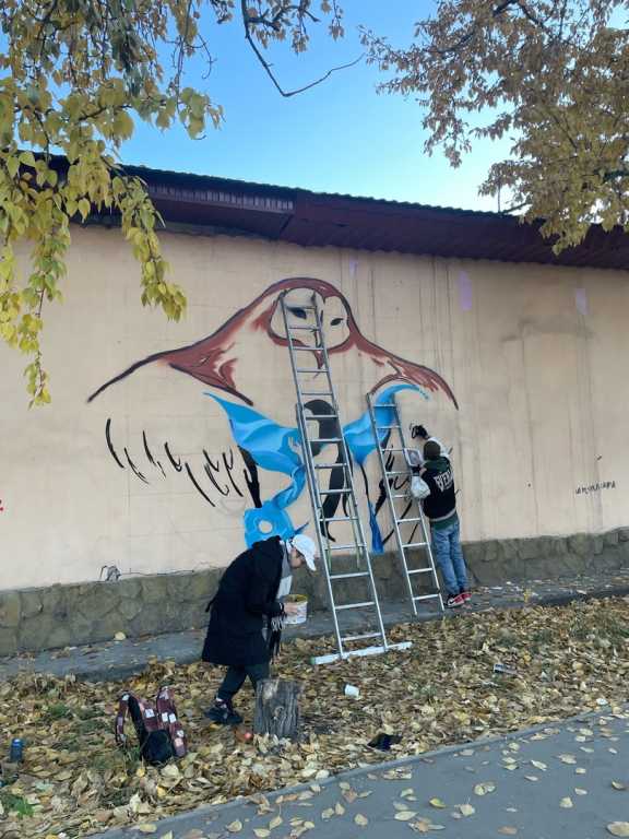 В столице Тувы появится символическое граффити