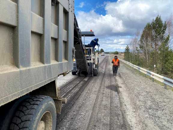 Дорожники Красноярского края начали ремонт старинной транспортной артерии