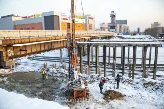 Мост на Ленина в Барнауле сдадут через год 