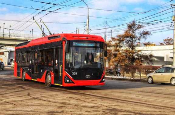 В Иркутске временно изменят маршрут троллейбуса № 3