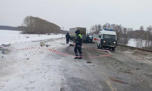На кузбасской трассе в ДТП с грузовиком погибла пожилая женщина