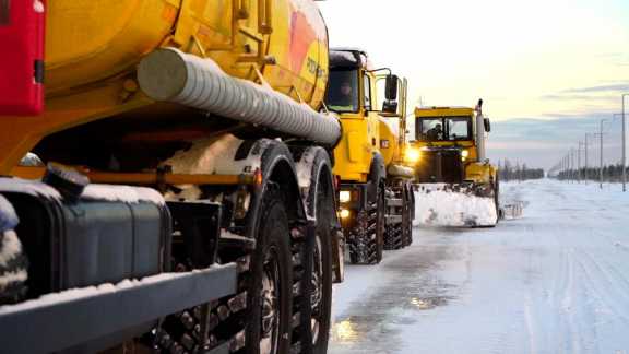2000 км автозимников построены для снабжения объектов «Восток Ойл» на севере Красноярского края и ЯНАО