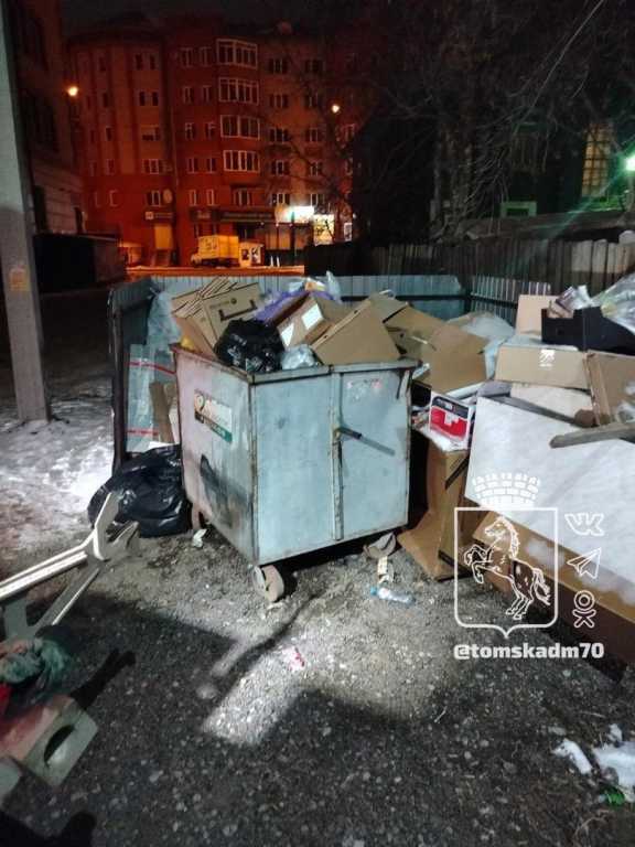 Жители Томска могут сообщить о не вывезенном мусоре напрямую регоператору