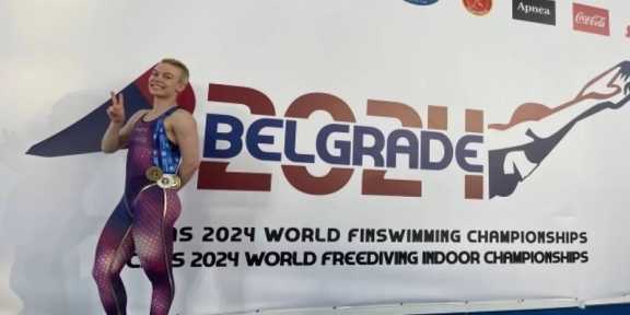 Томская спортсменка взяла 3 медали чемпионата мира по плаванию в ластах