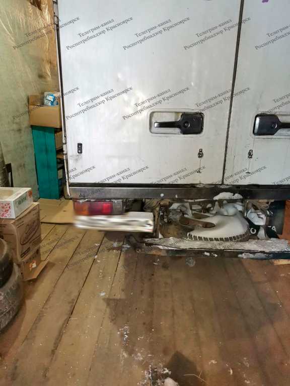 В Красноярском крае предпринимателя оштрафовали за грязный фургон