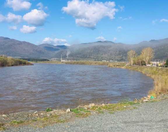 В Хакасии поднимается уровень воды в реке Абакан