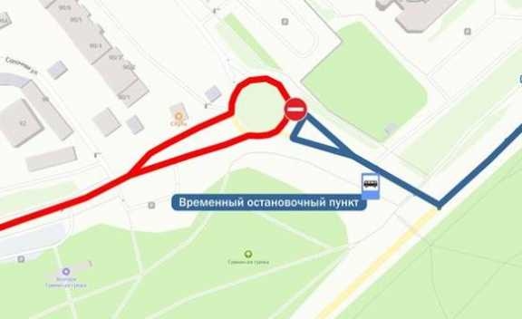 В Красноярске меняется схема движения автобусов по улице Биатлонная 