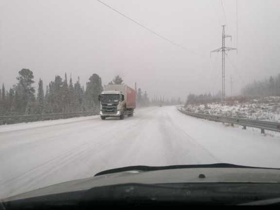 В Алтайском крае из-за погоды пришлось закрыть одну из дорог